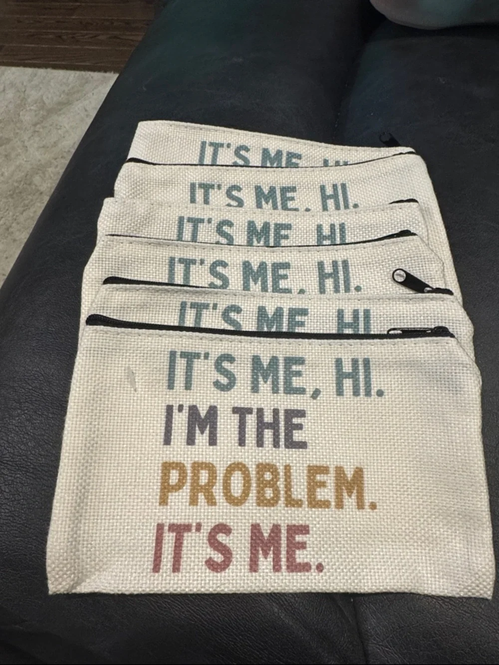 Canvas Zip Pouch - 